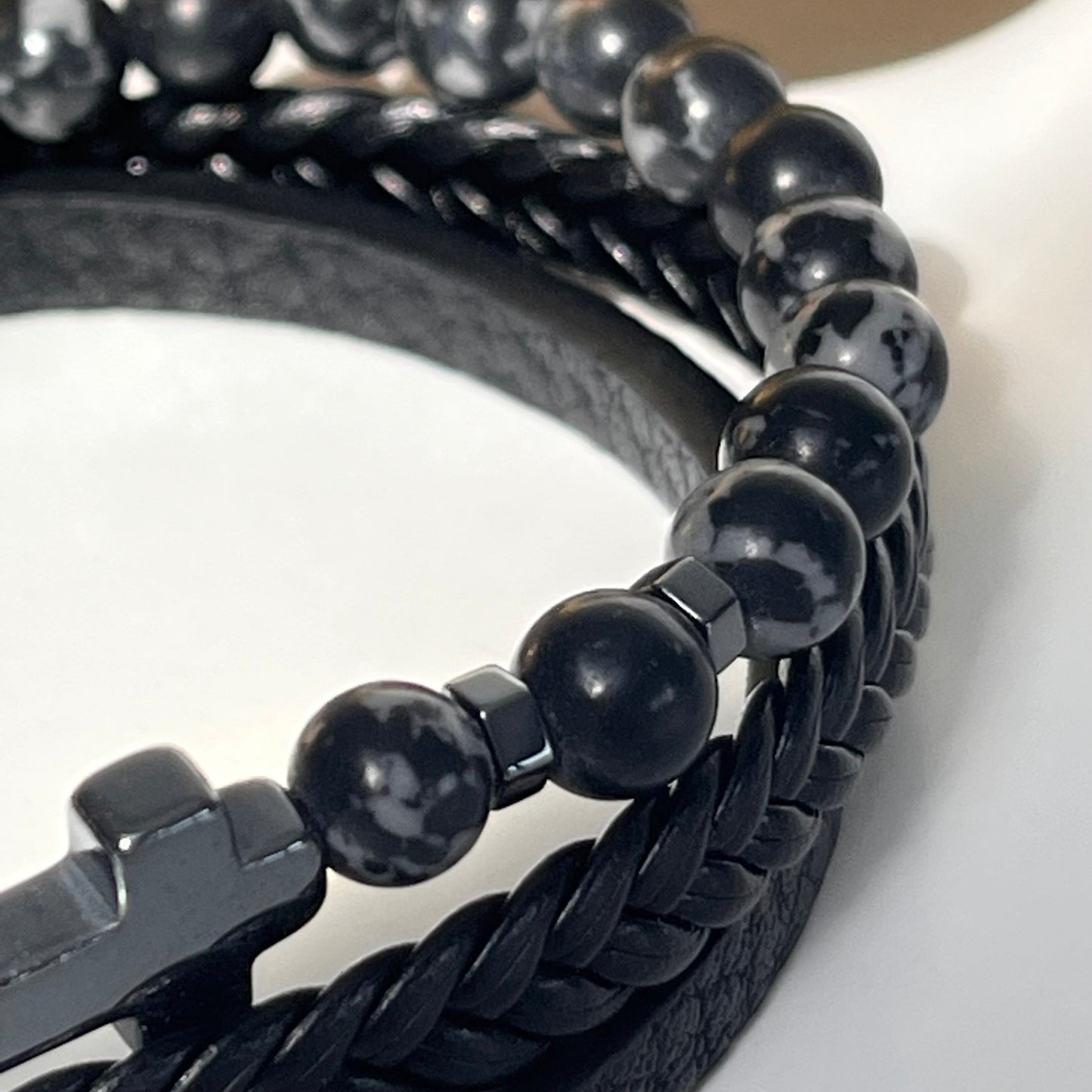 Rome Triple Bracelet - Snow