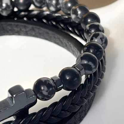 Rome Triple Bracelet - Snow