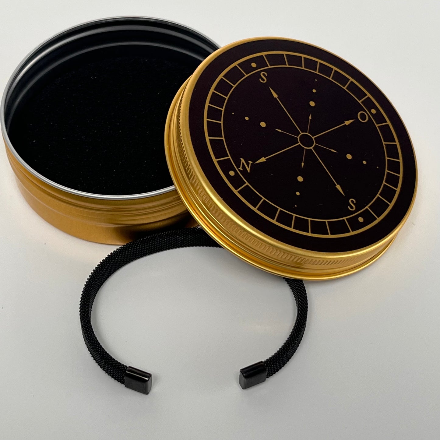 Mumbai Cuff Bracelet - Black