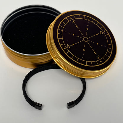 Mumbai Cuff Bracelet - Black