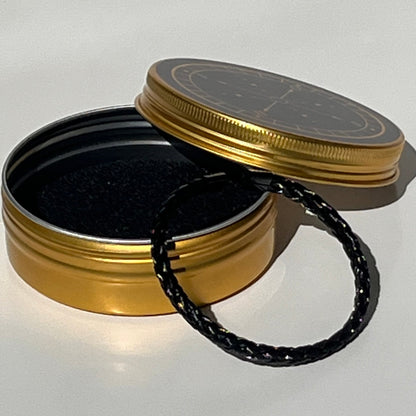 Paris Plait Cuff Bracelet - Black