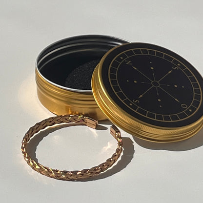 Paris Plait Cuff Bracelet - Gold