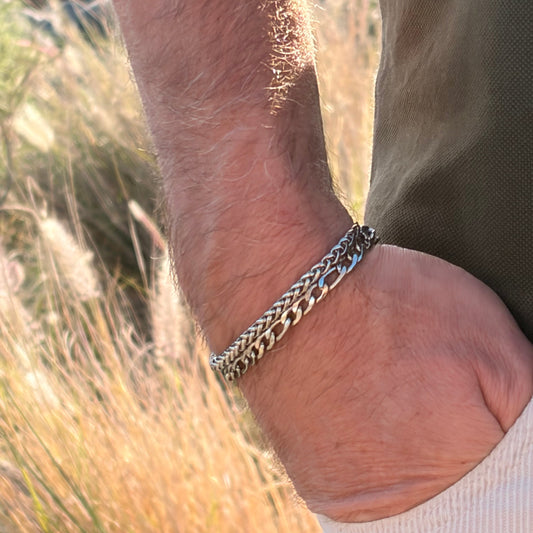 Stacker Collection - Glasto Silver