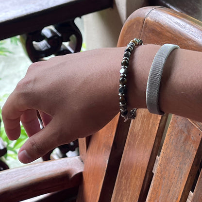 Mumbai Cuff Bracelet - Silver