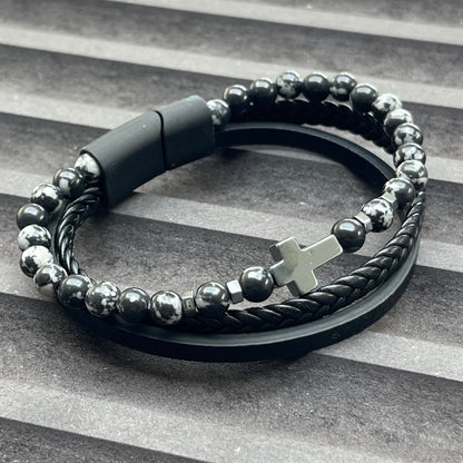 Rome Triple Bracelet - Snow