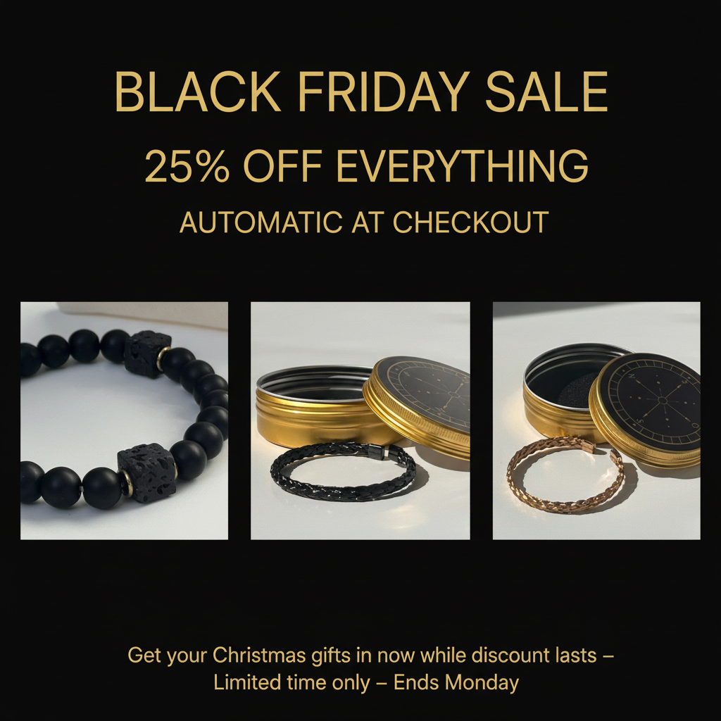 Black Friday Sale Banner - Clean Layout