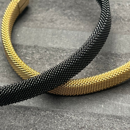 Mumbai Cuff Bracelet - Black