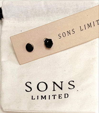 Black Zircon Studs - Mix Pairs