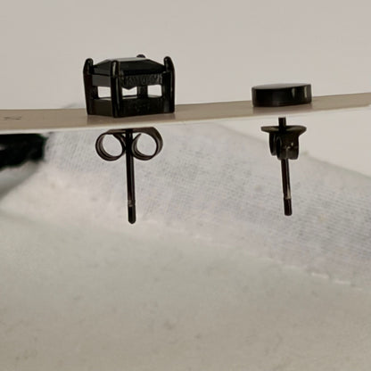 Black Zircon Studs - Mix Pairs